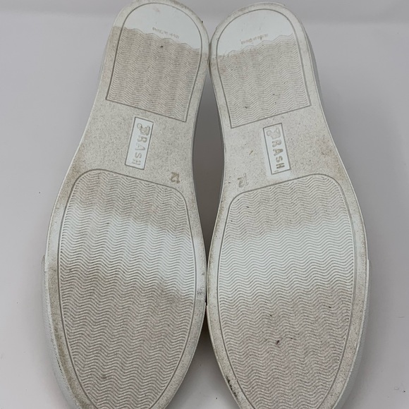 SOLD Brash Taupe Quilted Slip On Sneaker Shoes - Picture 9 of 10